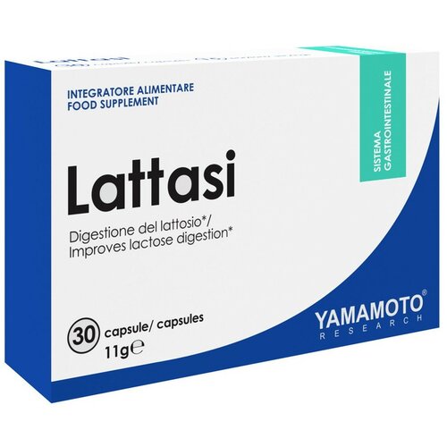 Yamamoto Nutrition lattasi prebiotic - 30 kapsula Slike