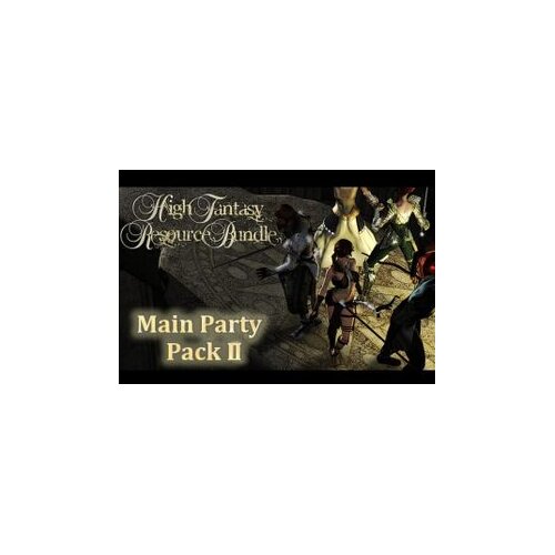 Steam rpg maker vx ace - high fantasy main party pack ii (dlc) (pc) key global Cene