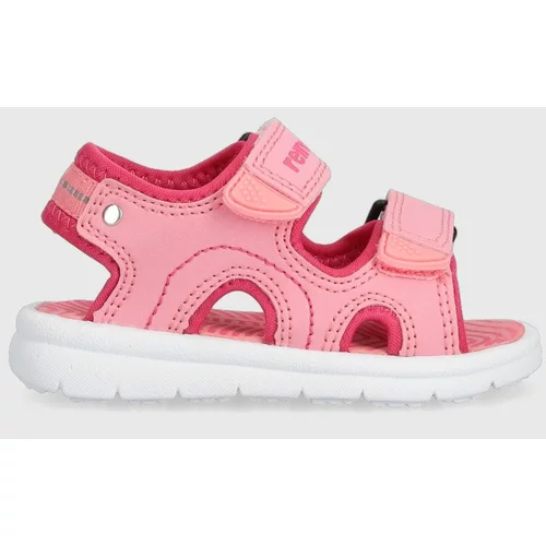 Reima Otroški sandali roza barva