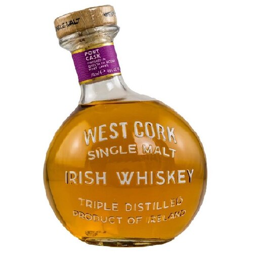 West Cork Viski Single Malt - Port Cask 0.7l Slike