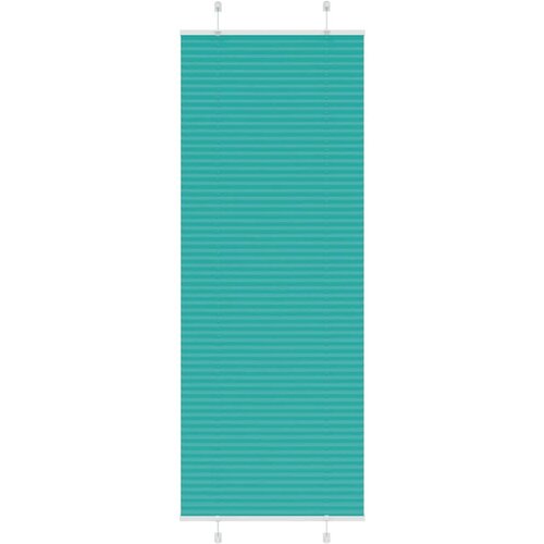 vidaXL Plisirana zavjesa petrolej zelena 70x200 cm Širina tkanine 69 4 cm Poliester - Benzinski zeleno 70 x 200 cm Cene