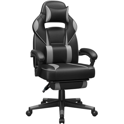 Songmics pisarniski stol OBG073B03, crno-siv Slike