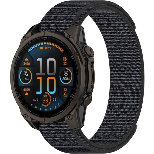 INF garmin najlonski pas za uro z ježkom - 26 mm črn grey, (21683075) Cene
