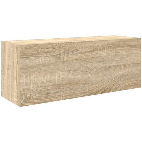Maison Chic Kopalni&amp;scaron;ka stenska omarica - Kopalni&amp;scaron;ke omarica sonoma hrast 80x25x30 cm inž. les iu1334, (22063987) Slike