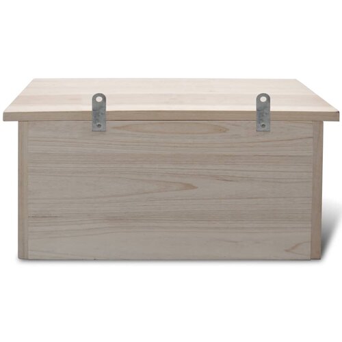  Kućica za vrapce 2 kom drvena 44 x 15,5 x 21,5 cm Slike