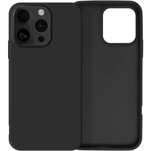 AVIZAR Ohišje za iPhone 16 Pro Poltrdno Soft-touch proti praskam, Črna, (5000011777) Cene