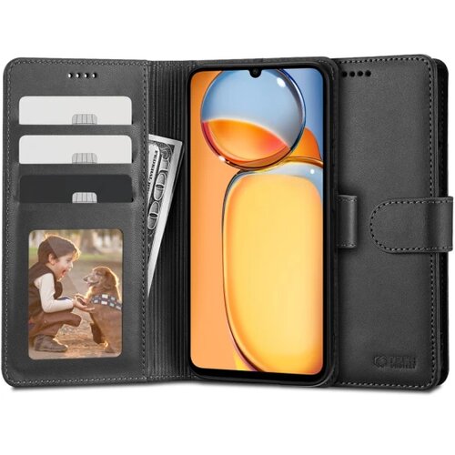 TECH-PROTECT WALLET futrola za XIAOMI REDMI 13C / POCO C65 BLACK Slike