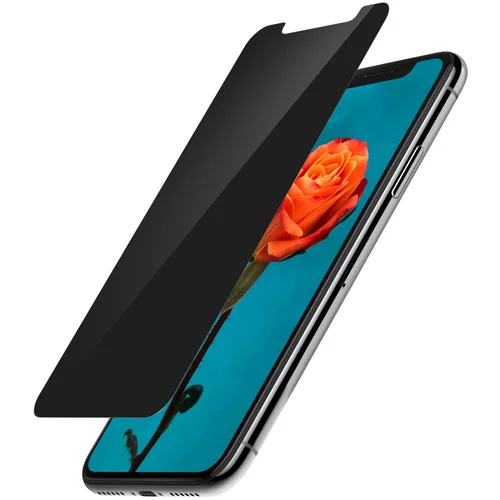 AVIZAR iPhone X / XS Kaljeno steklo Anti-Spy Film Zaščita zaslona proti udarcem, (20530920)