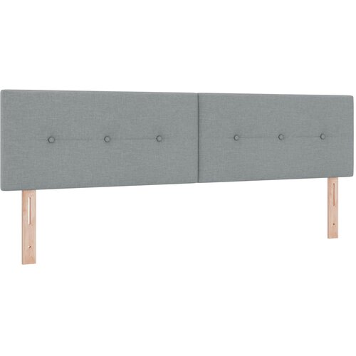  od pjene s madracem i LED-om Svjetlosiva 180 x 200 cm Slike