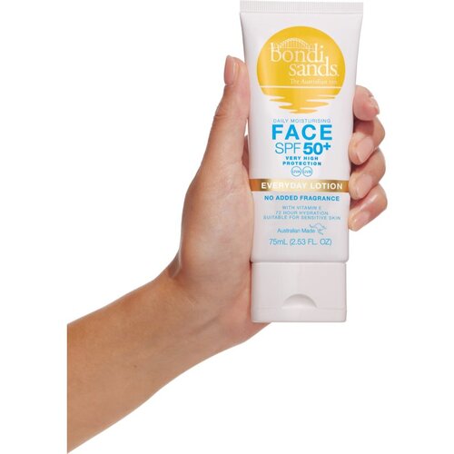 Bondi Sands SPF 50+ Everyday Face Lotion mlijeko za sunčanje za lice SPF 50+ 75 ml Slike