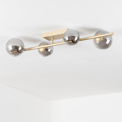  Brilagi - LED plafonski luster MILLA 4xG9/3W/230V zlatna/zadimljena Slike