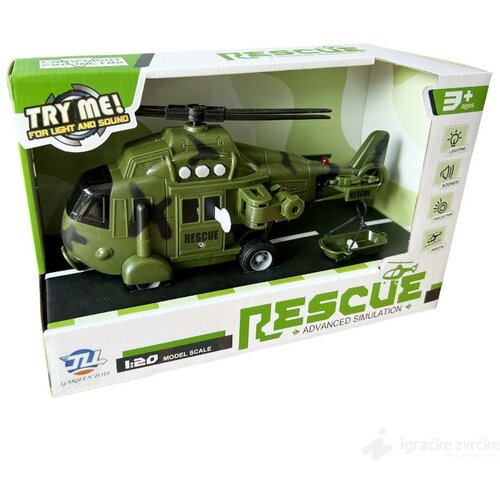 RAZNO Vojni Helikopter muzička igračka Cene
