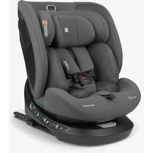 Kikka Boo autosjedalica i-Hike i-Size, Grupa 0+, 1, 2, 3 (0-36 kg) (40-150 cm) - Dark Grey 2025 Cijene