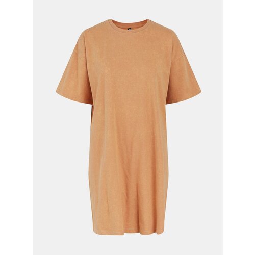 Pieces Light Brown Basic Dress Taryn - Women Slike