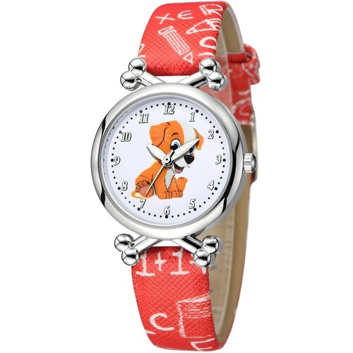  Dječji Sat Dog - Crveni KP11306 Slike