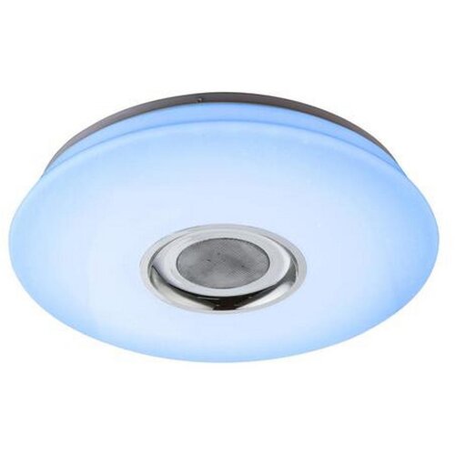 Globo LED stropna svetilka z zvočnikom (18 W, 1.120 lm, 3.000 - 4.500 - 6.000 K, IP20, premer 40, vi&amp;scaron;ina 7 cm, z daljincem) Slike