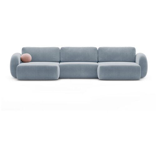 Cosmopolitan Design Prljavo plava bar&amp;scaron;unasti sklopiva/s prostorom za odlaganje kutna garnitura (u obliku slova &amp;quot;U&amp;quot;) Tonale &amp;ndash; Slike