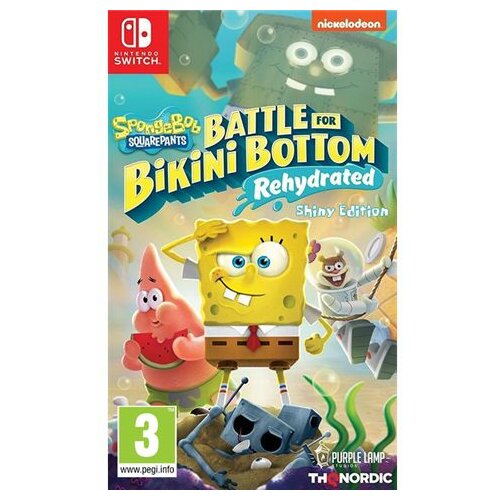 THQ igra za Nintendo Switch Spongebob SquarePants - Battle for Bikini Bottom - Rehydrated - Shiny Edition Slike