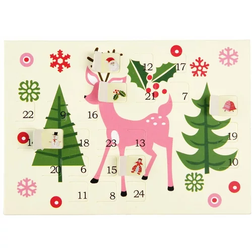 Rex London Božična voščilnica v obliki adventnega koledarja -