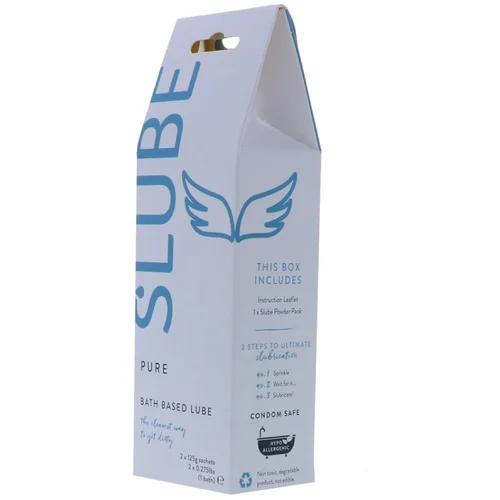 Slube Pure Bath Based Lube 2x125g