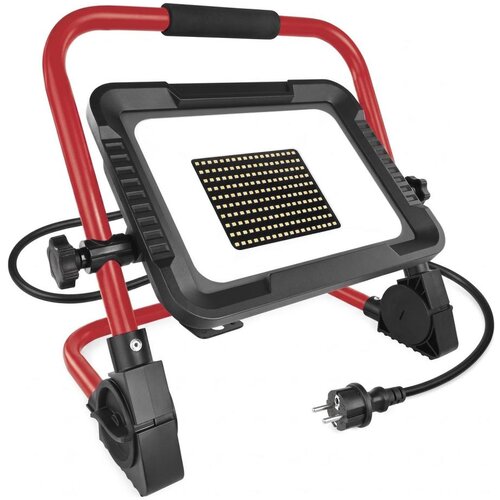  LED reflektor sa stalkom ELION LED/100W/230V 4000K IP65 crvena/crna Cene