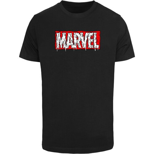 Merchcode Men's T-shirt Marvel Drip black Cene