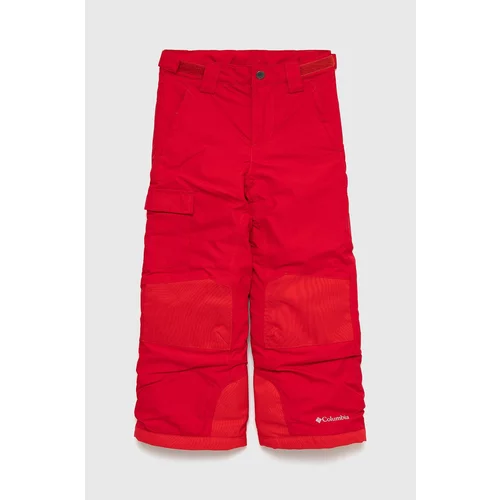 Columbia Otroške hlače rdeča barva