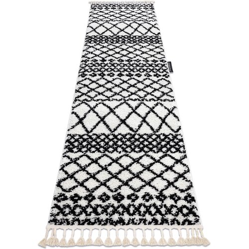 RugsX Preproge Tekač, Tekač BERBER SAFI bela - za 80x300 cm Bela Cene