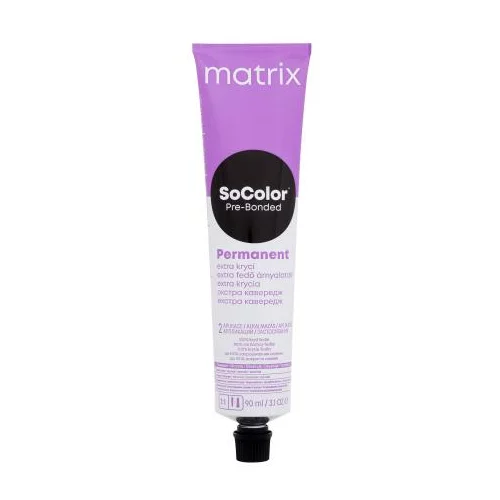 Matrix SoColor Pre-Bonded Permanent Extra Coverage Hair Color trajna barva za lase 90 ml Odtenek 506nv za ženske