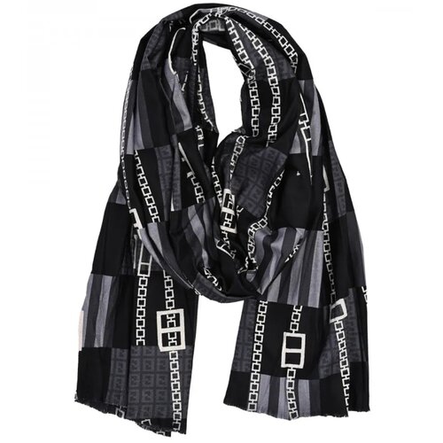 Pri Stylish shawl scarf tassel abstract soft smooth 180x75 cm Cene