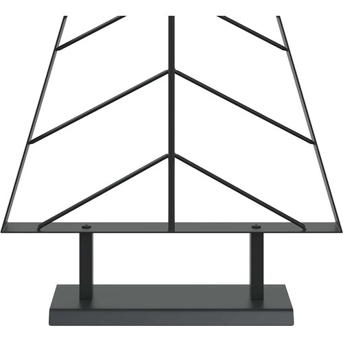  Metalna božićna jelka KUOPIO 60 cm Čelik Crna Slike