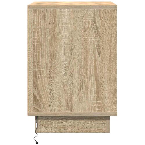  Noćni ormar Sonoma hrast 39 x 34,5 x 50 cm Konstruirano drvo Slike