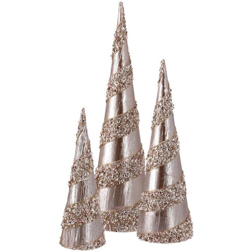  Velvet jelka gliter zlatna 3K 15 &times; 52CM 14 &times; 42CM 10.5 &times; 31CM Cene