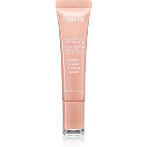 LANEIGE Glaze Craze Tinted Lip Serum tonirani balzam za ustnice odtenek Sugar Glaze 12 g Slike