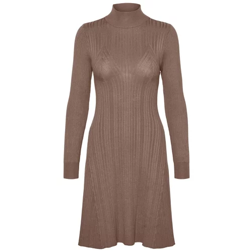 Vero_Moda Pletena haljina 'SALLY' smeđa