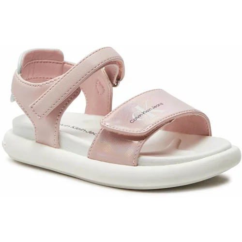 Calvin Klein Jeans Sandale pastelno roza