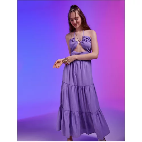 Koton Both Dress - Purple - Ruffle