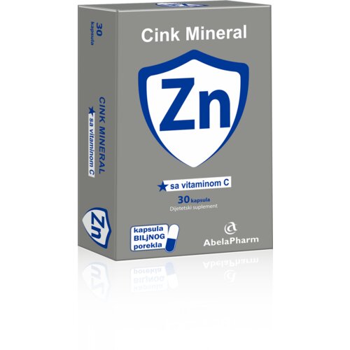 Cink Mineral® Zn sa vitaminom C, 30 kapsula cink mineral 22886 Slike