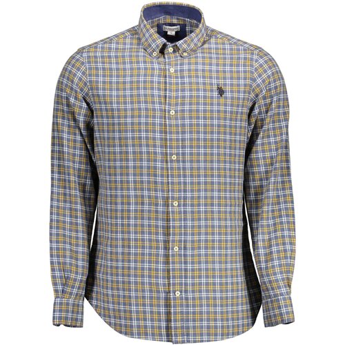 U.S. Polo Assn. US POLO SHIRT LONG SLEEVE MAN BLUE Slike