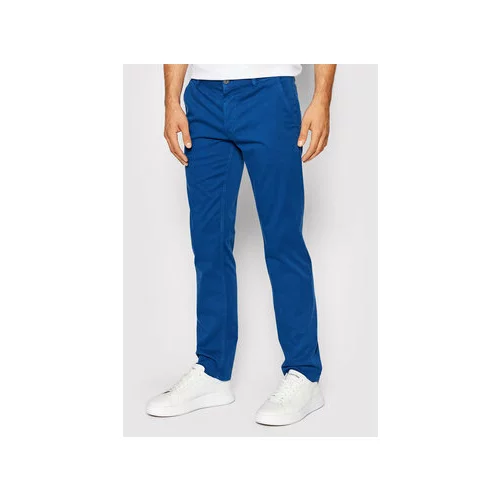 Boss Chino hlače Schino 50379152 Modra Slim Fit