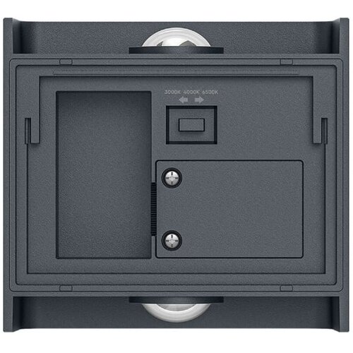 Braytron spoljna zidna led lampa 2X1W 3IN1 siva Slike