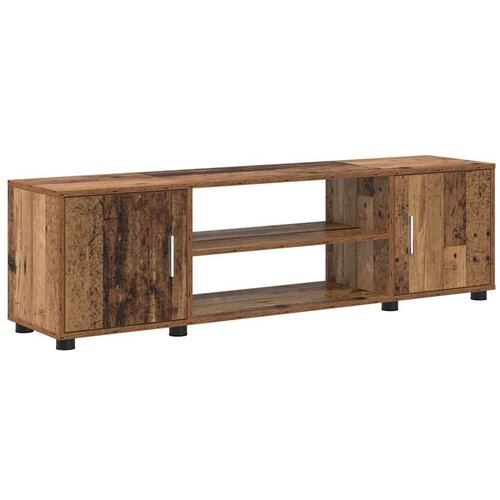  Set TV ormarića od 4 dijela 4 pcs Staro drvo Konstruirano drvo Slike
