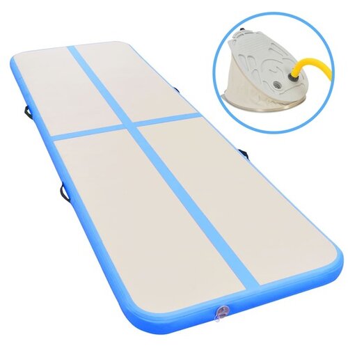  Strunjača na napuhavanje s crpkom 500 x 100 x 10 cm PVC plava Cijene