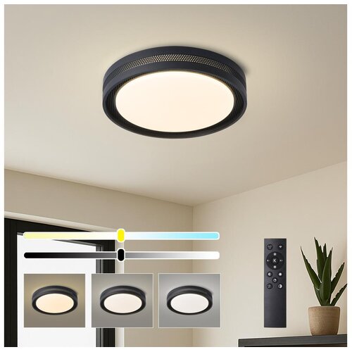 Brilagi LED prigu&scaron;iva stropna svetiljka KREON LED/54W/230V 3000-6000K bela prečnik 38 cm +daljinski upravljač Cene