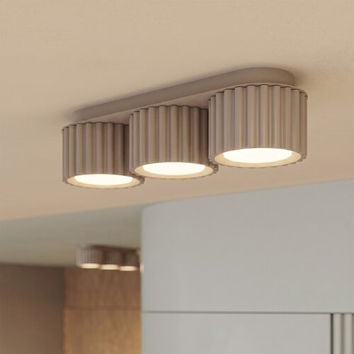 Sollux SL.2635 - Spot svetiljka AURA 3xGX53/10W/230V taupe Slike