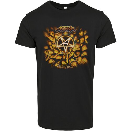 Merchcode Anthrax Worship Black T-Shirt Cijene