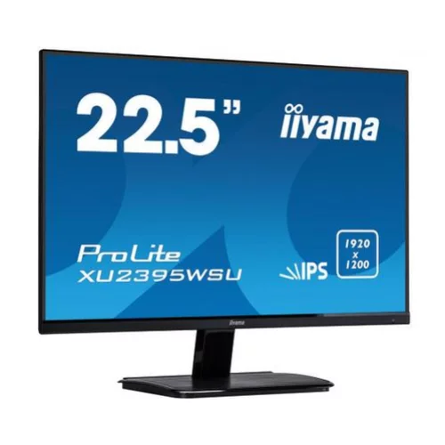 Iiyama Monitor 57,2 cm (22,5") XU2395WSU-B1 1920x1200 75Hz IPS 4ms VGA HDMI DisplayPort 1/2xUSB zvočniki FreeSync