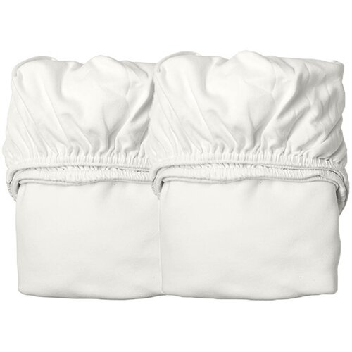 Leander® otroška rjuha za zibelko 40x80 snow (2 kosa) Cene