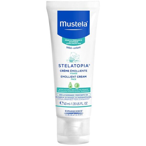 Mustela bébé Stelatopia® Emollient Cream umirujuća krema za bebe s atopičnom kožom 40 ml za djecu Cene
