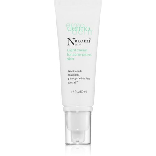 Nacomi Next Level Dermo lahka krema proti aknam, ki regulira tvorbo kožnega sebuma 50 ml Cene